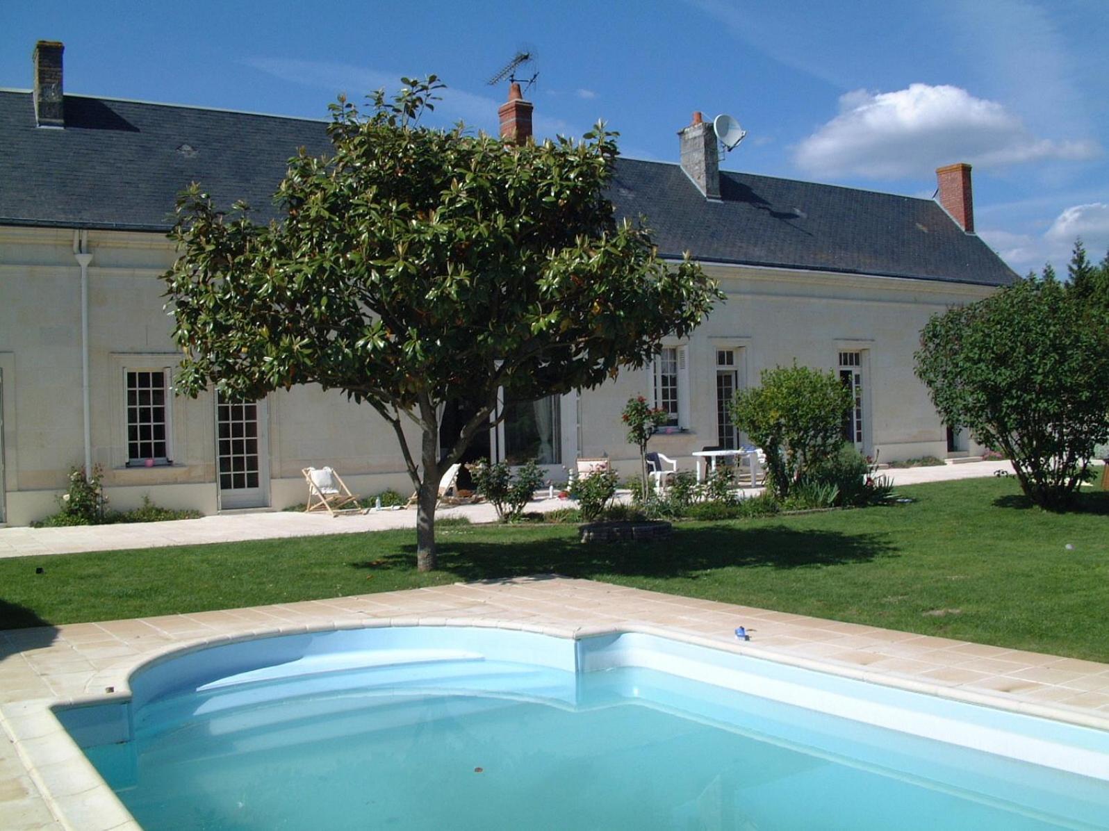 Le Clos De La Chapelle - Gite Les Glycines La Chapelle-sur-Loire Exterior foto